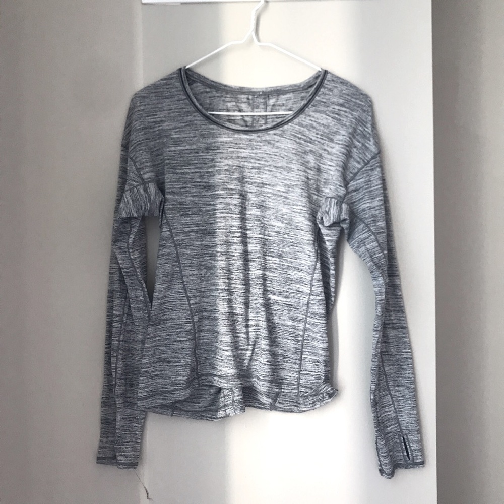 Lululemon thin long sleeve run top